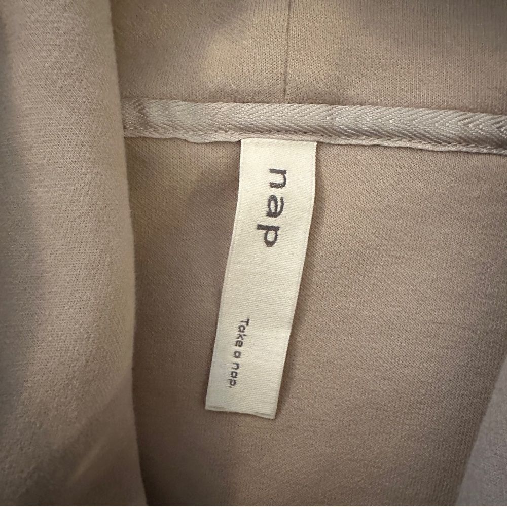 Nap Two-Tone Drawstring Hoodie - Picture 5 of 8